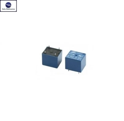 2pz Relè 12V DC RELAY 220V 250V 10A AC PER PCB CIRCUITO STAMPATO NA NC 1 SCAMBIO