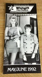 1990s HIGH HEELS Cinema Program Movie Programme Souvenir - Picture 1 of 2