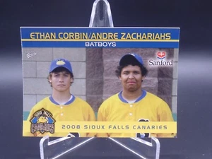 2008 MultiAd Sioux Falls Canaries Ethan Corbin Andre Zachariahs - Bild 1 von 2
