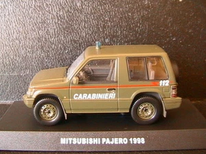 MITSUBISHI PAJERO 1998 CARABINIERI 112 DEAGOSTINI ITALIA 1:43 VERDE 4X4 LHD - Imagen 1 de 1