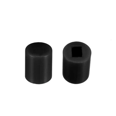 40 Piezas Plástico 6x7mm Cierre Pulsador Táctil Interruptor Tapa Cubierta Protector Negro Foto 1 de 3