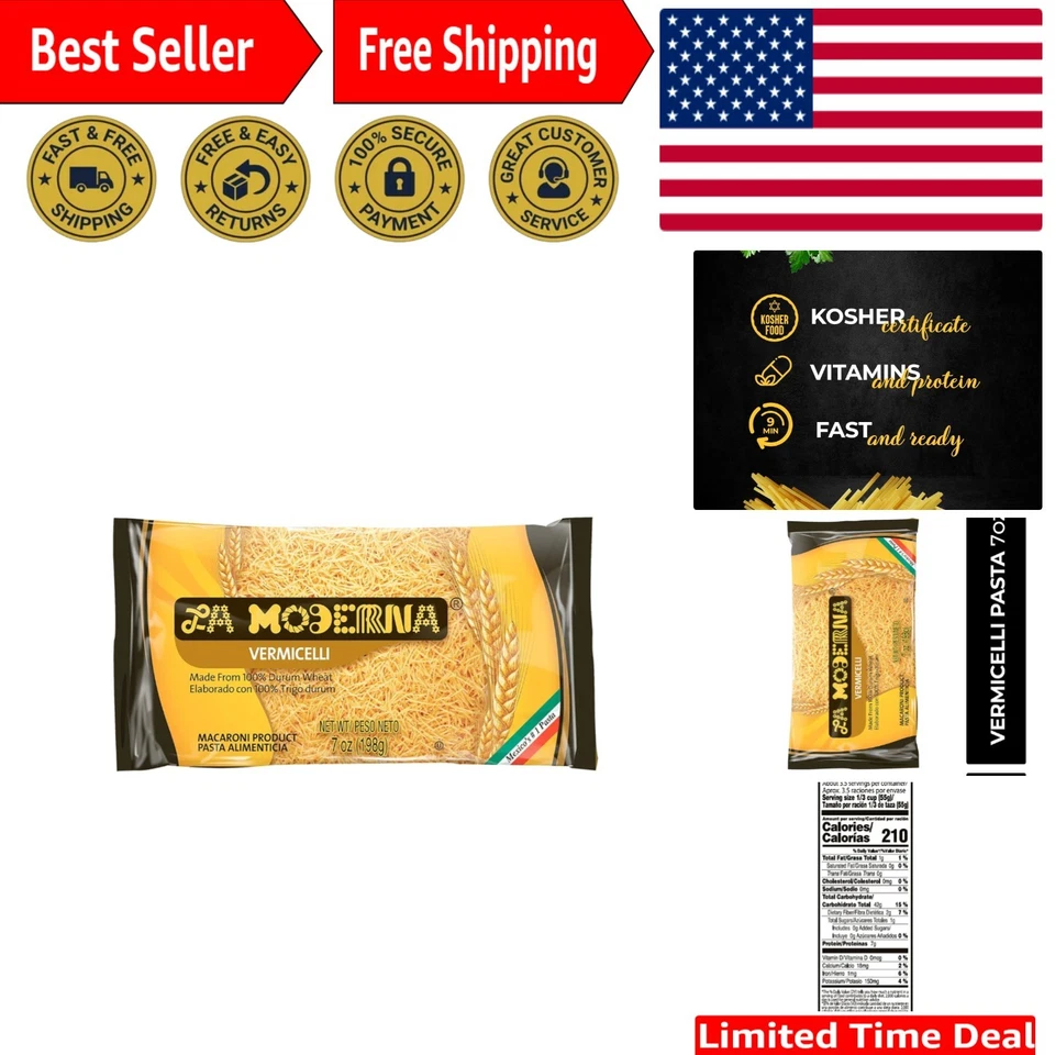 La Moderna Vermicelli 7 oz