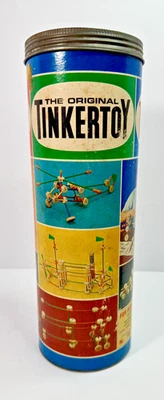 Vintage The Original Tinker Toys Junior Architect Set - Image 1 of 4