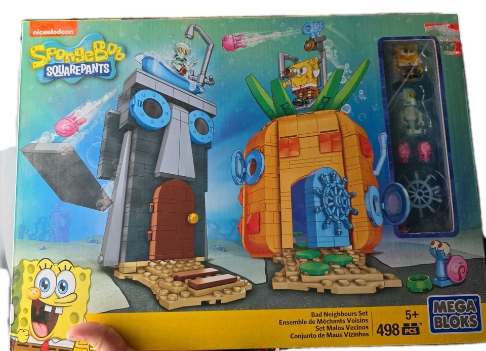 Nickelodeon Spongebob Squarepants Bad Neighbor Set Mega Bloks - Image 1 of 1