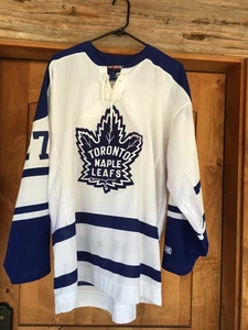 VINTAGE TORONTO MAPLE LEAF HOCKEY JERSEY GAME WORN - Picture 1 of 5