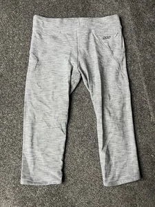 Lorna Jane Amy Leggings Womens Small Grey Mid Rise 3/4 Pocket Tight Ladies - Foto 1 di 15