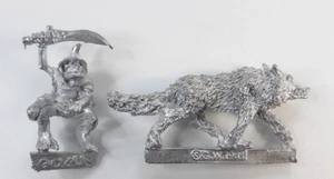 C21 Goblin Wolf Rider "Boglob" (D) mit Bogen & Schwert Citadel Metall Oldhammer - Bild 1 von 1