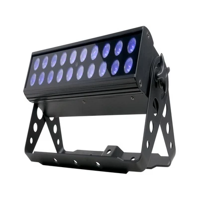 American DJ ADJ UV LED BAR20 IR DMX Ultraviolet Bar Wash Blacklight with Remote - Image 1 of 4