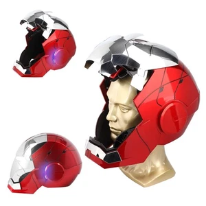 Iron-Man MK 5 Wearable Electronic Helmet: Voice & Remote Controlled, LED Eyes... - Picture 1 of 8