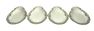 Set Of 4 NORITAKE ~ “Barrymore” ~ Shell Shaped Dishes ~ Bone China 9737 - Picture 1 of 11
