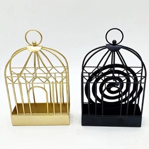Functional Bird Cage Incense Holder Attractive Fireproof Design for Home - Bild 1 von 18