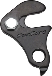 Piastra gancio deragliatore indice SunRace con dado e bullone (compatibile Shimano) - Foto 1 di 1
