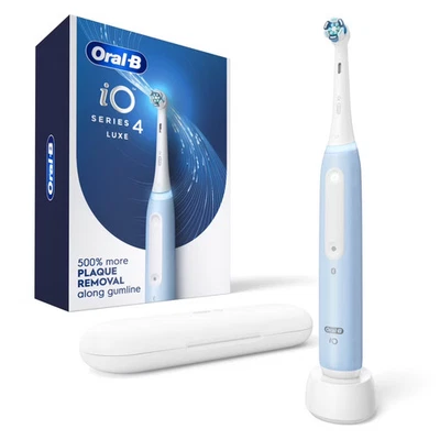 Cepillo de dientes eléctrico Oral-B iO Series 4 azul helado Foto 1 de 4
