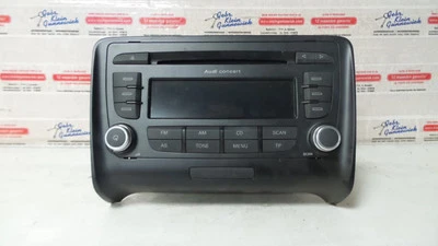 RADIO CD Audi TT Roadster (8J9) Cabrio 1.8 TFSI 16V (CDAA) 2012 8J0035186Q - Bild 1 von 2