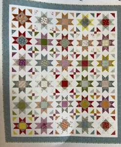 Laguna Sunrise Shine Remix Queen Quilt Kit. Sherri And Chelsi. - Picture 1 of 6