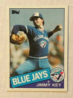 Jimmy Key 1985 Topps #193 High Grade Blue Jays RC Rookie T866 QTY Available Foto 1 de 2