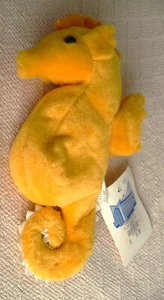 CABALLITO DE MAR - PELUCHE TIPO "BEANY BEBÉ" - VINTAGE - RARO - ¡NUNCA USADO! - Imagen 1 de 8