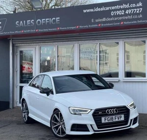 2018 Audi S3 2.0 TFSI Black Edition Saloon 4dr Petrol S Tronic quattro Euro 6 (s - Picture 1 of 20
