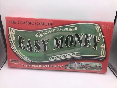 Easy Money New Winning Games 2005 Classic Board Game Real Estate Trading Sealed - Image 1 of 4