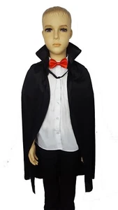 Halloween Vampirumhang mit roter Fliege Kinder Kostüm Dracula  - Bild 1 von 1