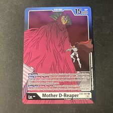 Digimon Card - Mother D-Reaper EX2-007 - Rare - Digital Hazard - NM