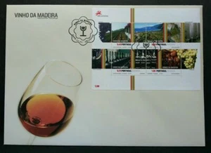 [SJ] Portugal Wine 2006 Alcohol Drink Grape (miniature FDC) - Picture 1 of 5