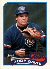 1989 Topps MLB Jody Davis #115
