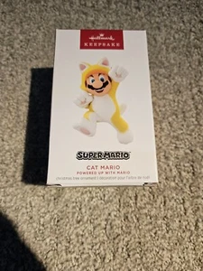 Hallmark 2023 Keepsake Cat Mario Nintendo Super Mario adorno de Navidad - Imagen 1 de 4