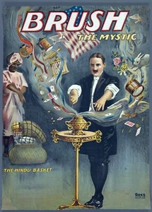 12867.Decoration Poster.Room wall interior art.Brush The Great Magician Mystic - Picture 1 of 1