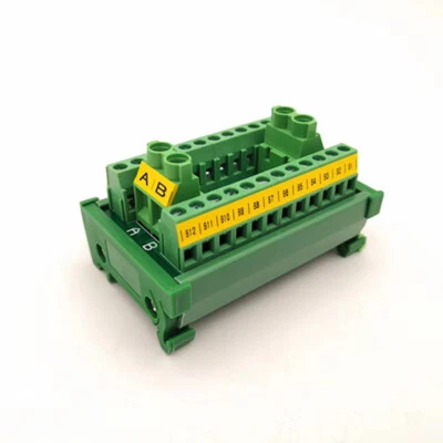 DIN Rail Installation 30A/300V 2*12 Screw Terminal Distribution Module - Image 1 of 4