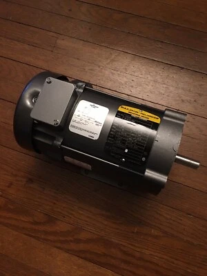Baldor CD3433  DC Motor 1/3HP 1750 RPM 90V Frame 56C TEFC - Image 1 of 3