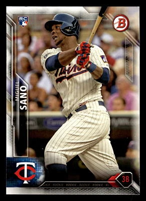 2016 Bowman - #140 Miguel Sano RC - Minnesota Twins - Image 1 of 2