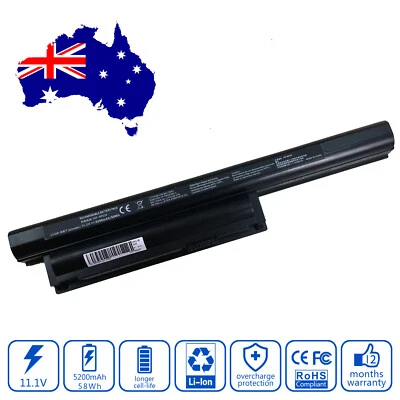 Battery for Sony VGP-BPS26A VGP-BPL26 VGP-BPS26，VAIO VPCCA3S Laptop 5200mAh - image 1 of 4