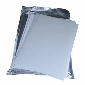 Película de papel de transferencia de calor tamaño A4 de 50 hojas para máquina de prensa de calor por sublimación 3D - Imagen 1 de 4