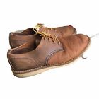 Red Wing Heritage 3303 Brown Copper Leather Weekender Oxford Shoes Sz US 8.5