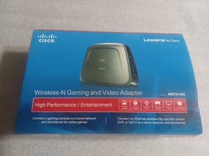 Cisco Linksys Dual-Band Wireless-N Gaming and Video Adapter WET610N complete - Photo 1/14