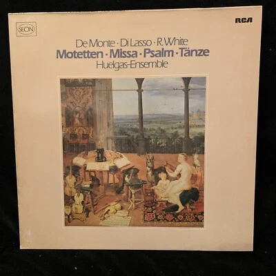 DE MONTE, DI LASSO, WHITE Motets, Mass - HUELGAS ENSEMBLE - RCA Seon ST LP 1982 - Image 1 of 4