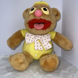 1985 Muppet Babies Fozzie Bär Plüsch 80er Vintage Hasbro Softies - Bild 1 von 7