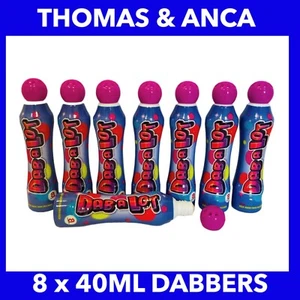 Bingo Dabbers bingo Dauber bingo Markers for Bingo Tickets 8 Pink 40ml Dabolot - Picture 1 of 3