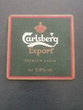 Carlsberg Sous Bock Bierdeckel Beer Mats Coasters Number 318