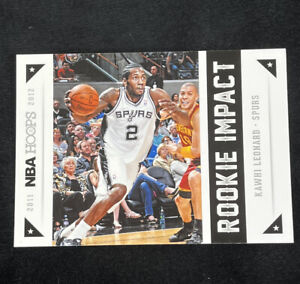 Kawhi Leonard 2012 Panini Hoops Rookie Impact #12 Rookie RC Spurs NBA Clippers