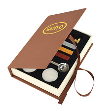 Wax Seal Stamp Kit Retro Creative Sealing Wax Stamp Maker Gift Box Set Brass Col