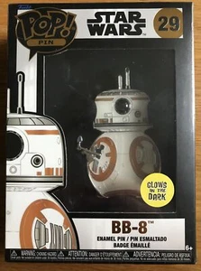 New & Sealed Funko Pop! Enamel Pin Badge Star Wars BB-8 #29 - Picture 1 of 6