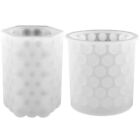 2 Pcs Candle Mold Scented Making Supplies DIY For Silcone Molds Household