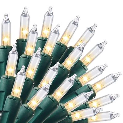 Joiedomi Clear Christmas Lights Outdoor,300(3x100) Count Christmas Tree Lights,6 - Image 1 of 4