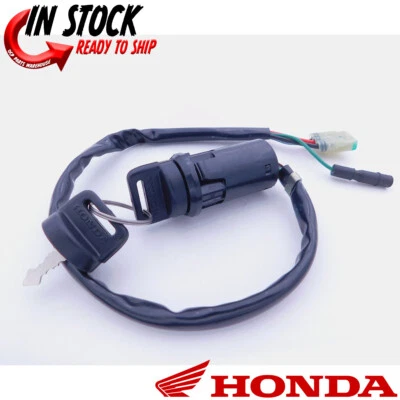 GENUINE HONDA OEM IGNITION KEYS SWITCH 1999 - 2004 TRX400 EX 400EX SPORTRAX - Image 1 of 4