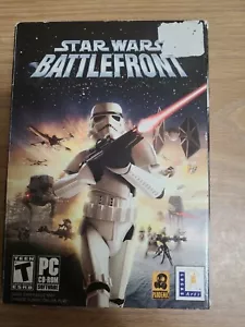 Star Wars: Battlefront 1 (PC, 2004) Original Spiel 3 CD Set mit Schlüsselhandbuch & Box - Bild 1 von 7