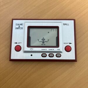 Jeu et montre LCD Japan Club Nintendo - jeu de balle et montre sans boîte testée