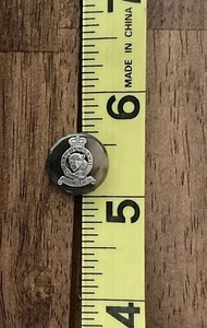 "Botón de repuesto Ralph Lauren 5/8"" marrón caparazón de tortuga/metal plateado gato nuevo" - Imagen 1 de 4