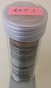 Washington Silver-Clad-Proof Quarter roll, UNC-MS-PROOF, Face $10.00 Lot 1 - Picture 1 of 7